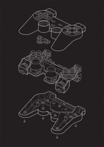 Joypad illustration by Maik Thomas, commissioned as part of Out Of Play.