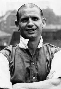 Arsenal Footballer Cliff Bastin, August 1949. Pic courtesy of Mirrorpix