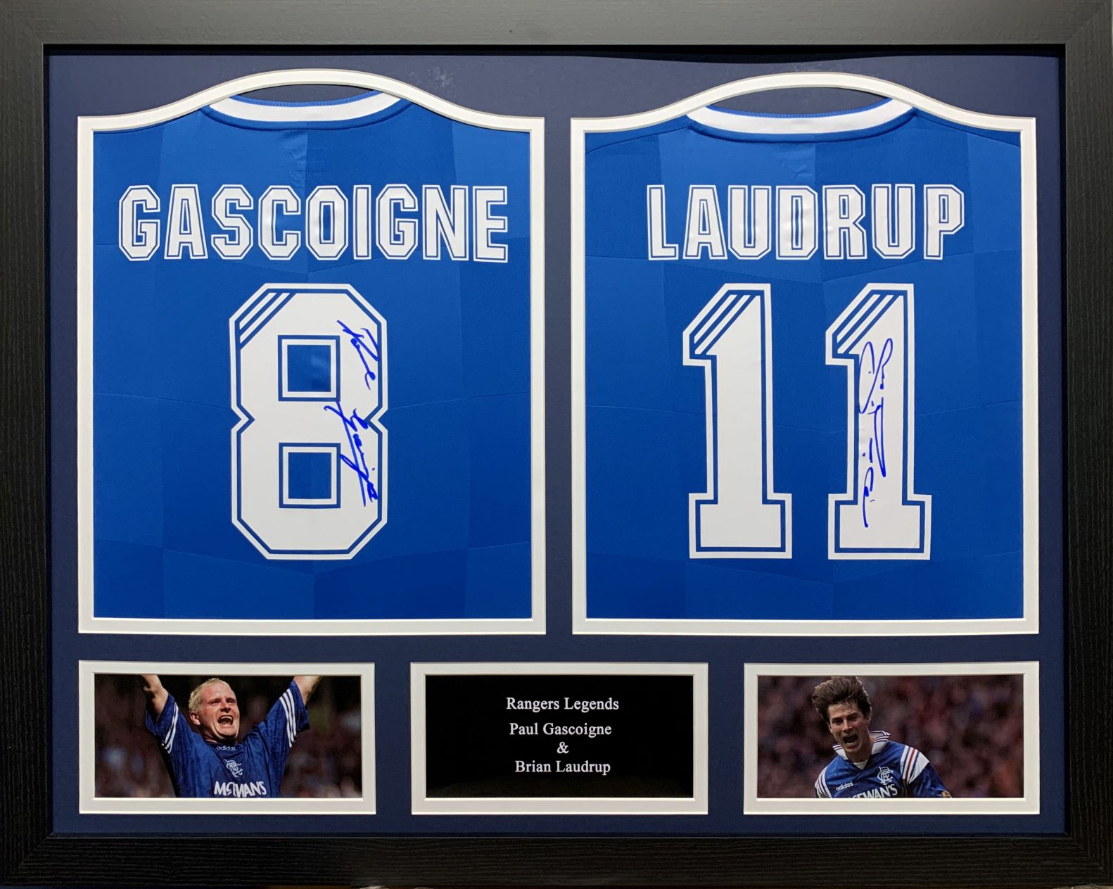 paul gascoigne rangers shirt